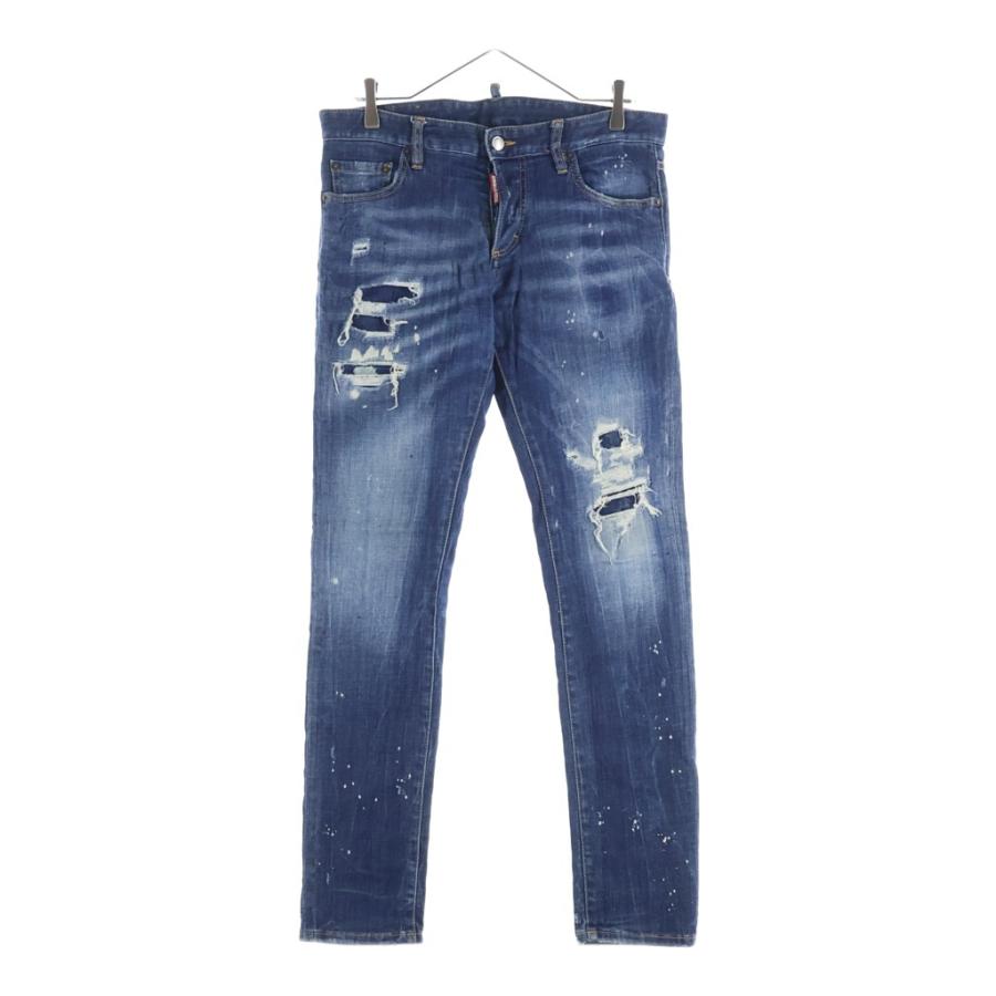 DSQUARED2（ディースクエアード） クラッシュリペア加工 スリム 