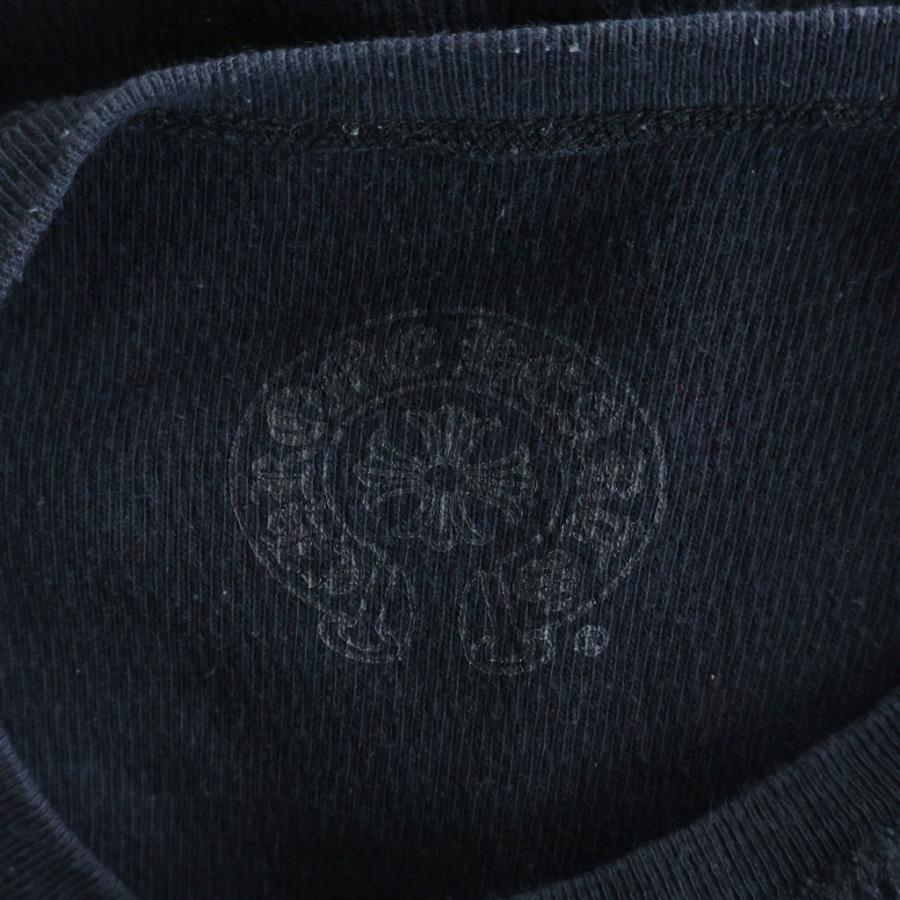 CHROME HEARTS（クロムハーツ） 袖クロスパッチ サーマル 長袖Tシャツ