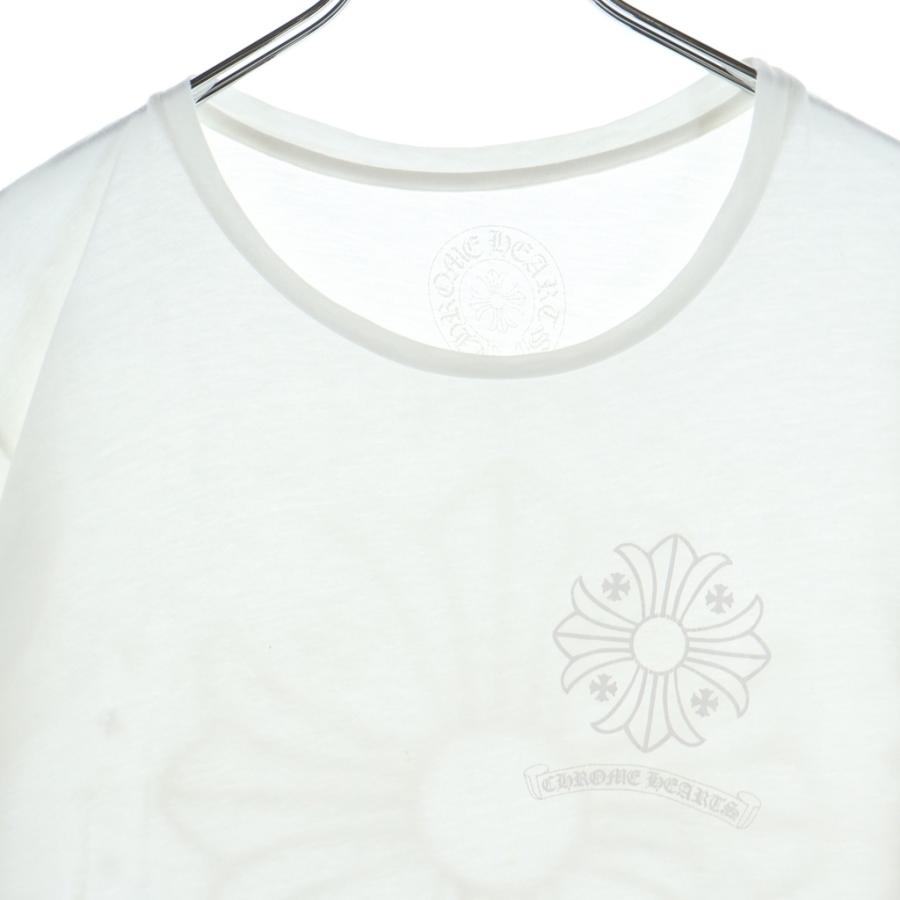 chromehearts クロス ch plus ロンt 白 クロム tee CHROME HEARTS（クロムハーツ） CH PLUS T-SHRT CHプラス バック