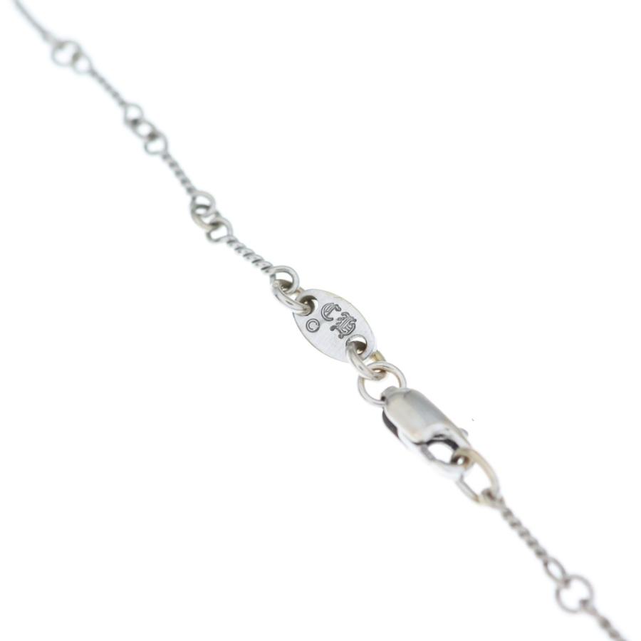 CHROME HEARTS クロムハーツ 18KWG NECKCHAIN T20 ツイストチェーンネックレス 20inch ホワイトゴールド BCA003 CHROME HEARTS（クロムハーツ） 18KWG NECKCHAIN T20 ツイストチェーン