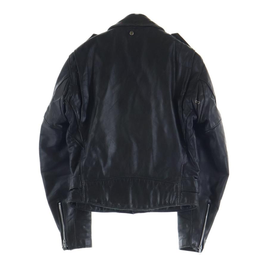 SCHOTT ショット 80S VINTAGE 618 RIDERS USA製 バイカータグ ヴィンテージ レザー ダブルライダースジャケット ブラック SCHOTT ショット 80S VINTAGE 618 RIDERS USA製 バイカータグ