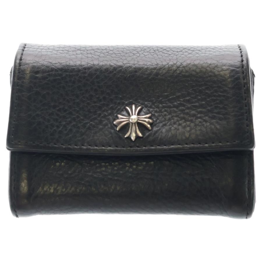 クロムハーツ　タイニー　レザー　ウォレット　CHプラスボタン　財布 CHROME HEARTS（クロムハーツ） TINY WALLET タイニーレザーウォレット