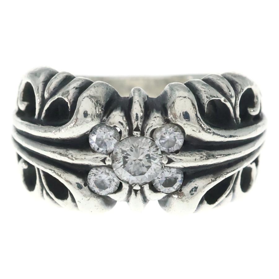 CHROME HEARTS（クロムハーツ） K&T KTリング シルバー アフターダイヤ