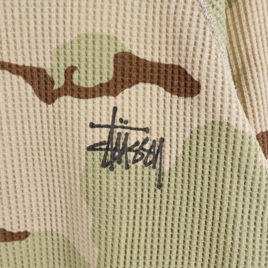 STUSSY（ステューシー） Basic Stussy Thermal Sand Camo カモ柄クルー