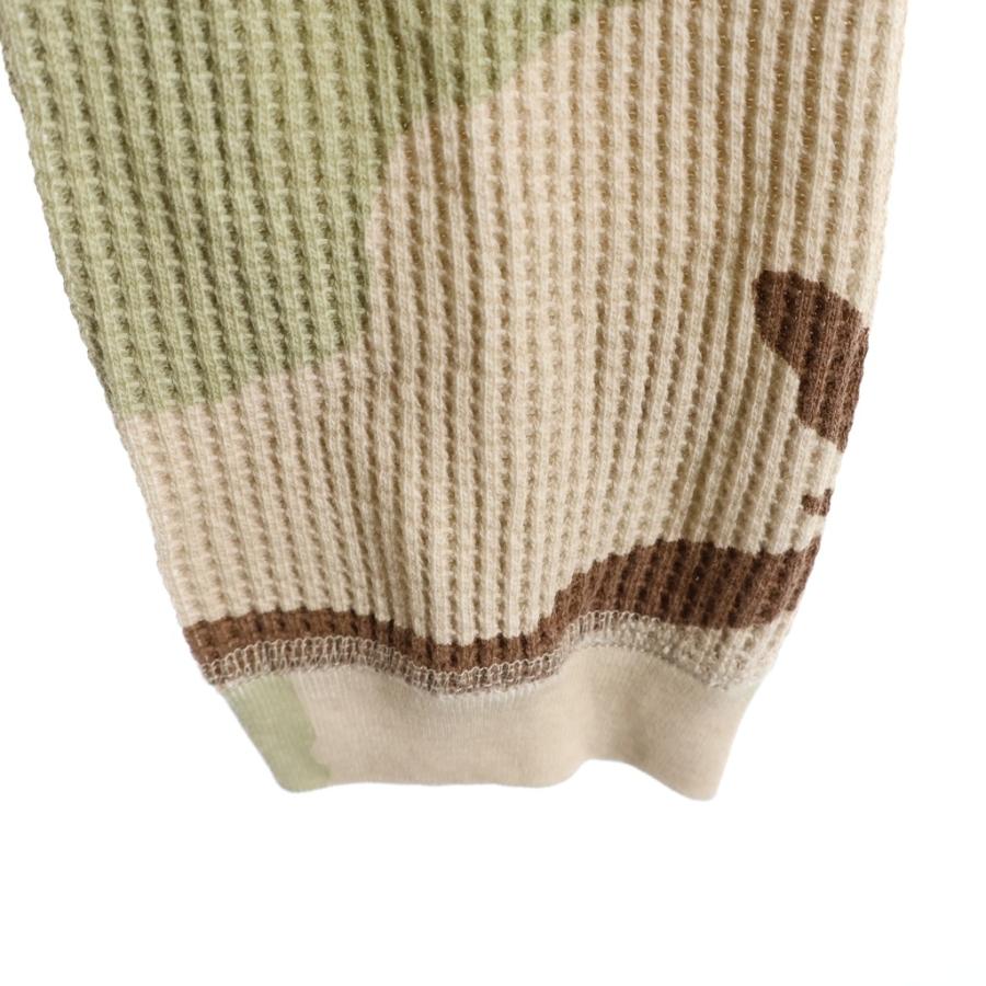 STUSSY（ステューシー） Basic Stussy Thermal Sand Camo カモ柄クルー