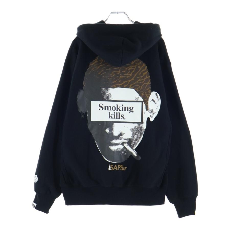 FR2 エフアールツー 20AW ×SAPEur SMOKING KILLS HEAD HOODIE サプール