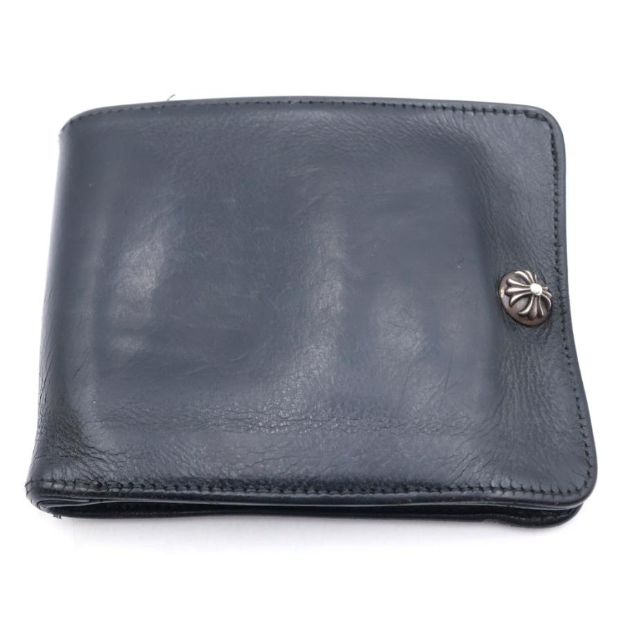 Chrome Hearts 1SNAP ワンスナップ　ウォレット 二つ折り財布 CHROME HEARTS（クロムハーツ） 1SNAP 1スナップ クロスボタンレザー