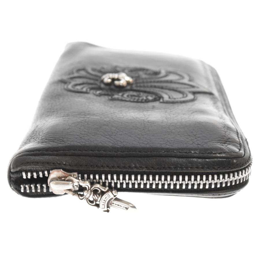 CHROME HEARTS クロムハーツ REC F ZIP BS BSフレア装飾ラウンドジップ 