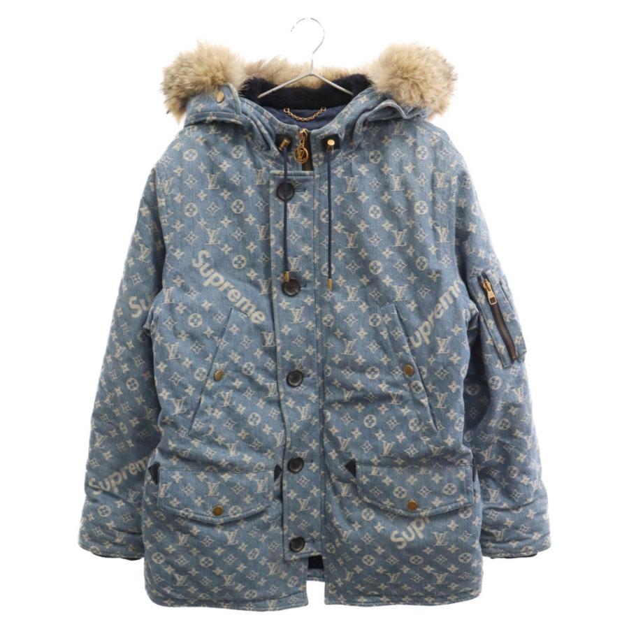 Supreme SUPREME×LOUIS VUITTON 17AW LV Jacquard Denim N-3B デニム  