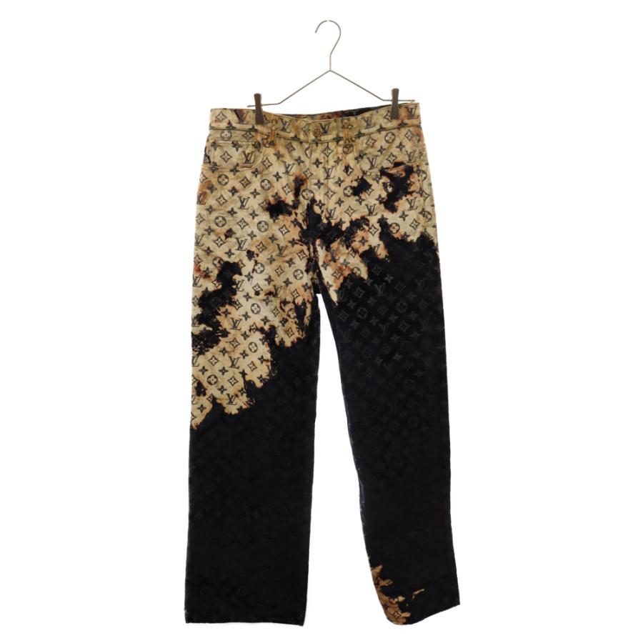 LOUIS VUITTON ルイヴィトン 24SS モノグラムデニムパンツ LOUIS VUITTON ルイヴィトン 24SS モノグラムデニムパンツ