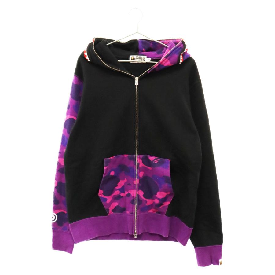 A BATHING APE（アベイシングエイプ） フルジップ フーディープル