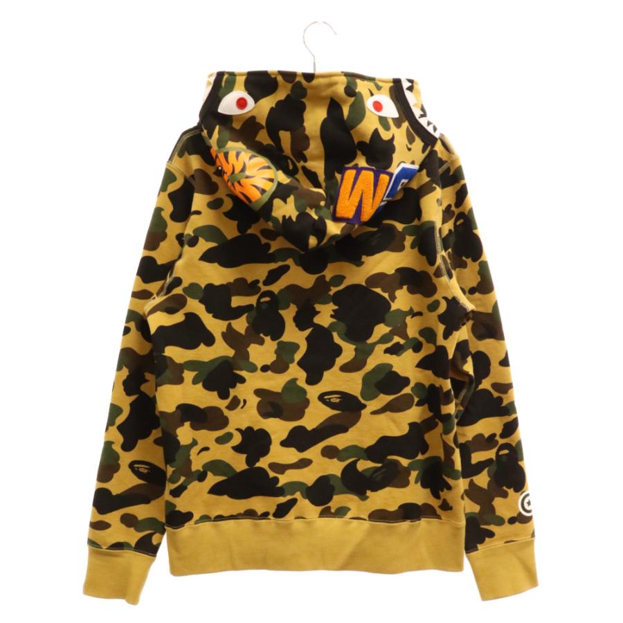 A BATHING APE（アベイシングエイプ） Camo Shark Full Zip Hoodieカモ