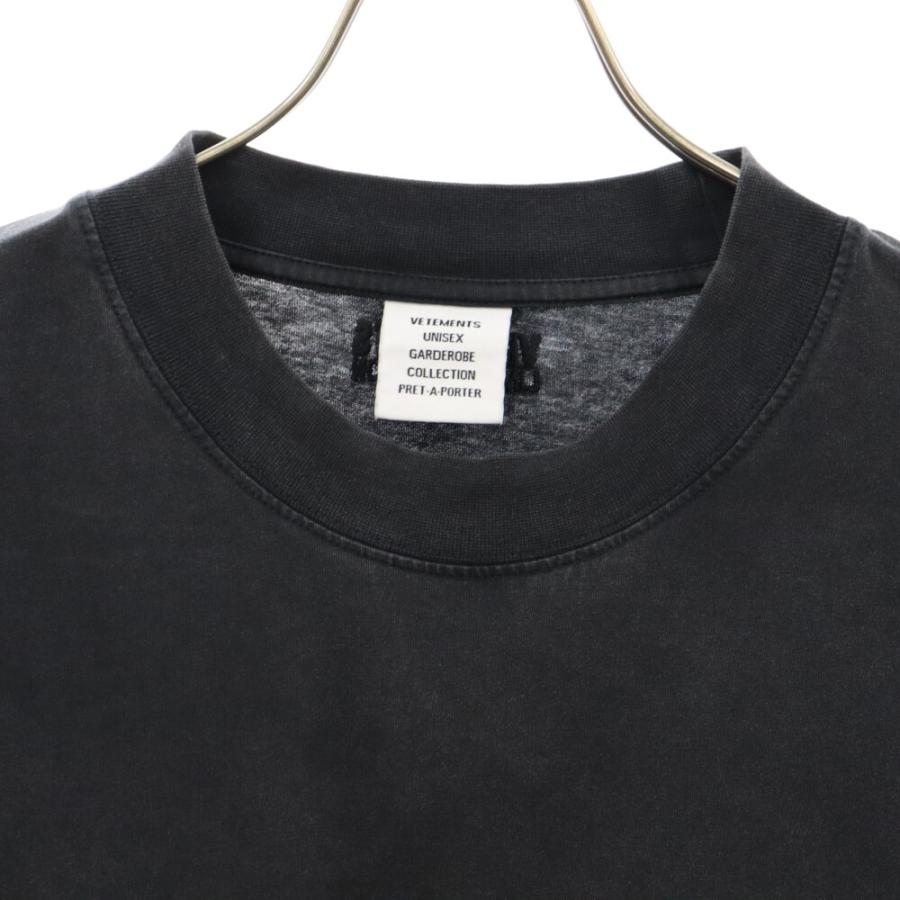 VETEMENTS ヴェトモン ブランドロゴ オーバーシルエット Tシャツ VETEMENTS ヴェトモン ブランドロゴ オーバーシルエット Tシャツ