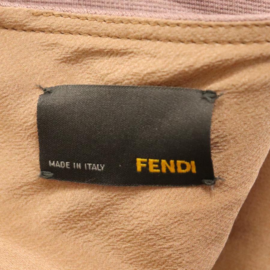 FENDI（フェンディ） ノースリーブ ベルト キャミワンピース FD6341