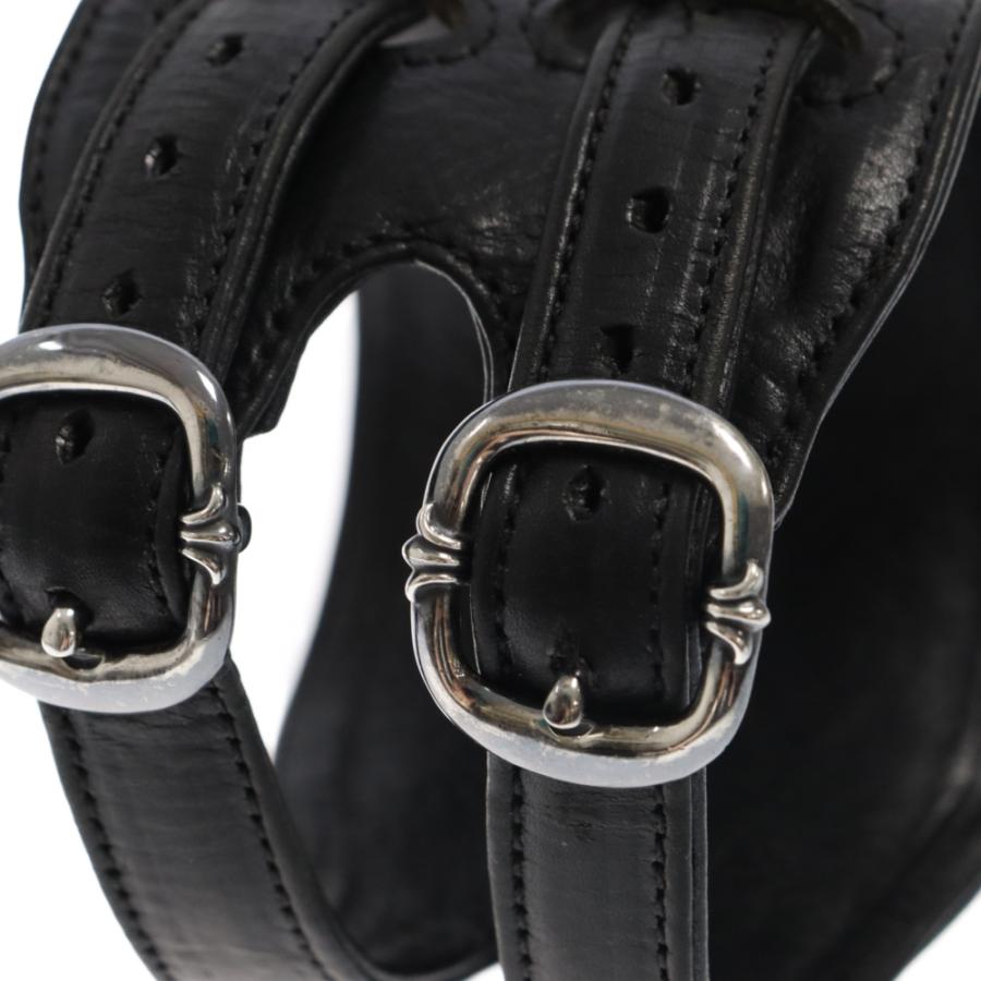 CHROME HEARTS クロムハーツ DOUBLE RR/ダブルロックンロール レザー  