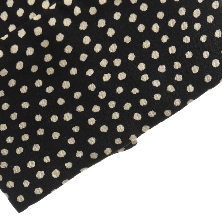 SAINT LAURENT PARIS サンローランパリ シルク ドット フリル SAINT LAURENT PARIS サンローランパリ シルク ドット フリル