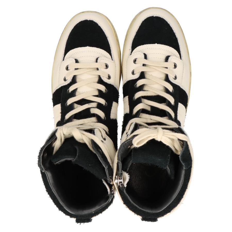 Plessume プレジューム ダメージ加工 サイドジップ レースアップ