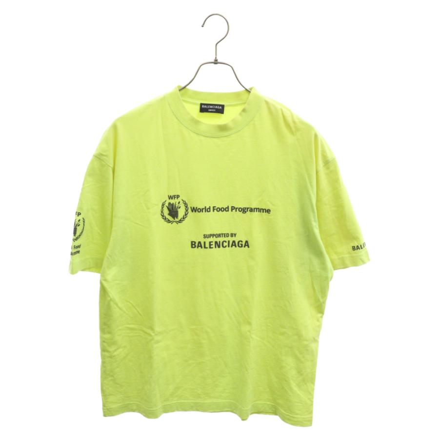 BALENCIAGA バレンシアガ WFP MEDIUM FIT ロゴプリントクルーネック 