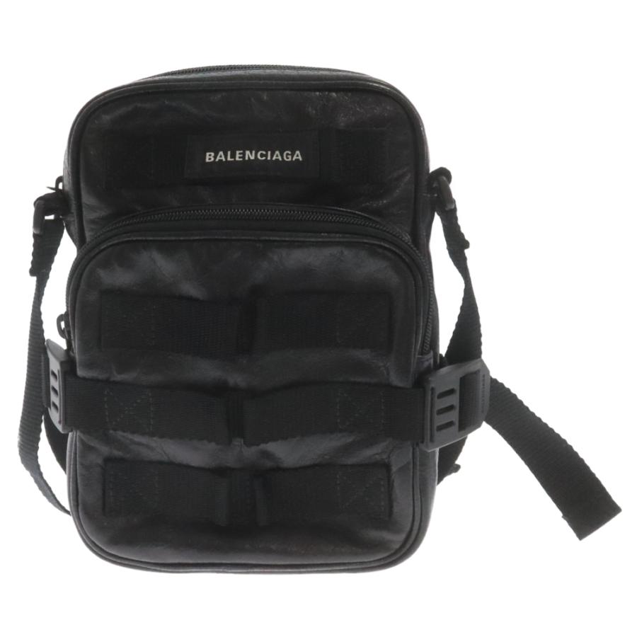 BALENCIAGA バレンシアガ アーミークロスボディ エンボスレザー 