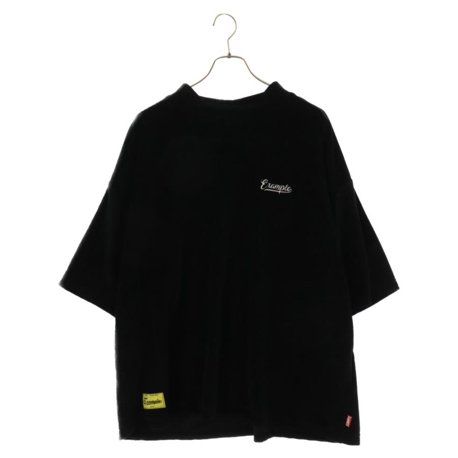 EXAMPLE エグザンプル 23SS VELVET MOCK NECK S/S TEE ベロア モック 