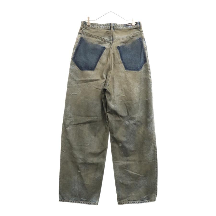 BALENCIAGA バレンシアガ 23AW ダメージ加工 パッチドポケット BALENCIAGA バレンシアガ 23AW ダメージ加工 パッチドポケット
