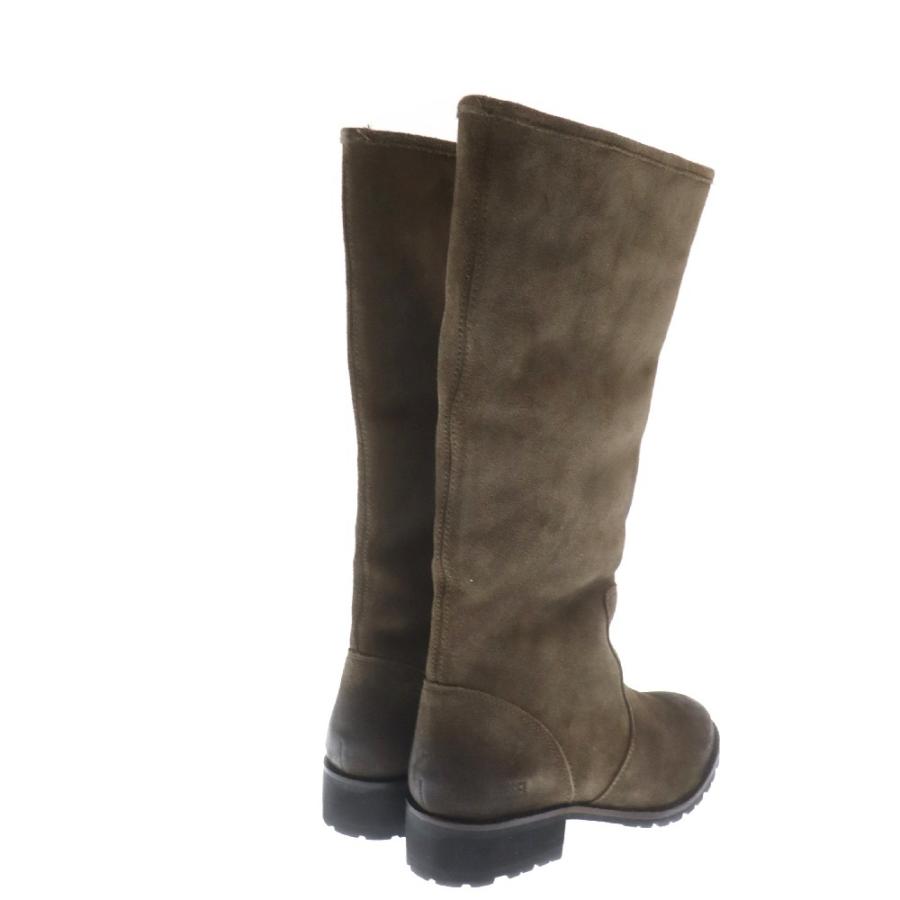 DIESELダークブラウン スエード ロングブーツ DIESEL（ディーゼル） スエードレザー ロングブーツ Y00563 PR047