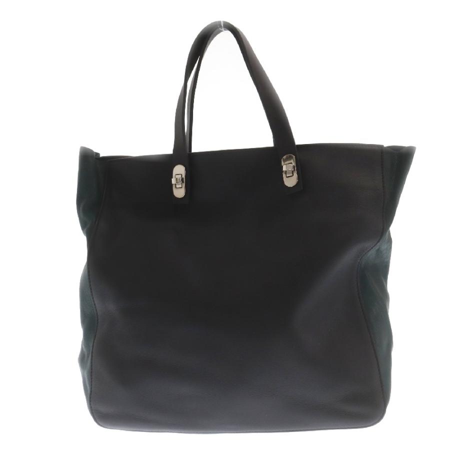 MARNI シルバー ブラック トートバッグ
