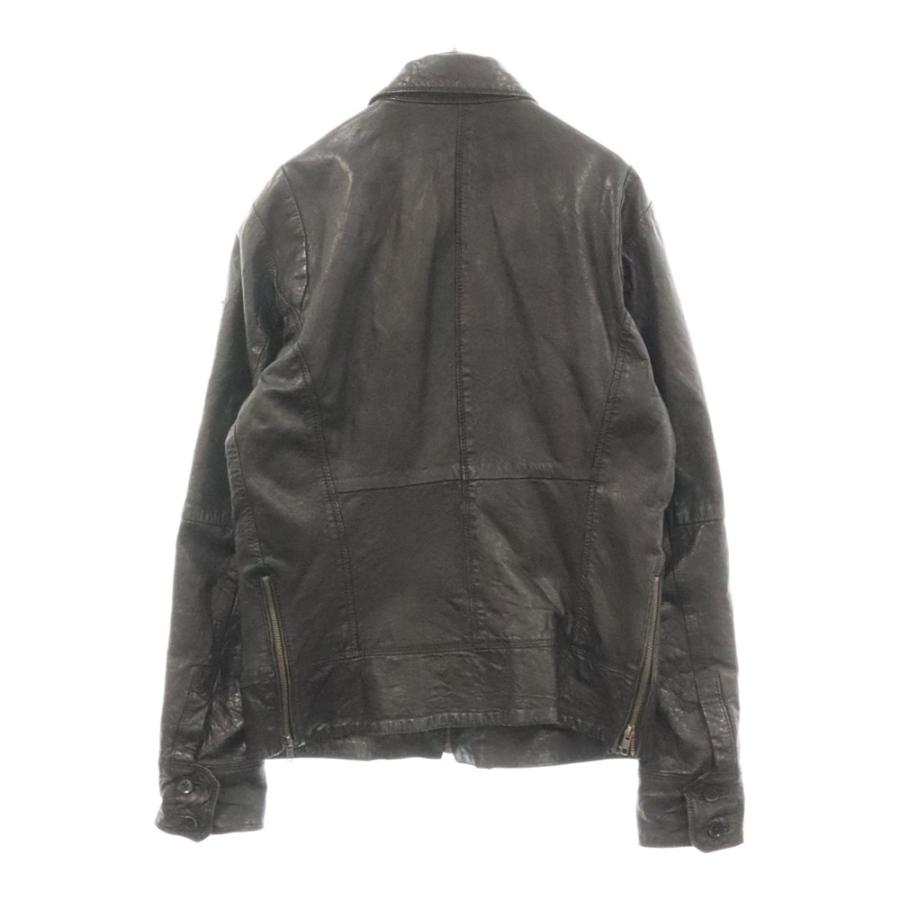 DIESEL ディーゼル エイジング レザージャケット ブラック DIESEL ディーゼル エイジング レザージャケット ブラック
