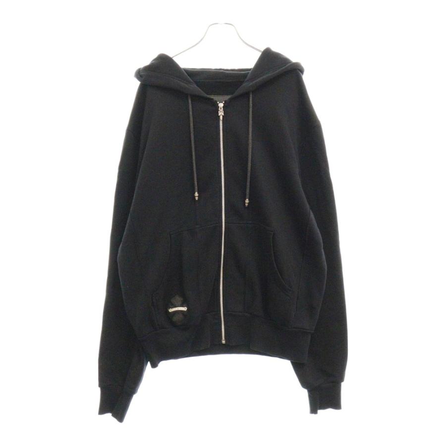 CHROME HEARTS クロムハーツ CHプラスレザーパッチ スクロールラベル 