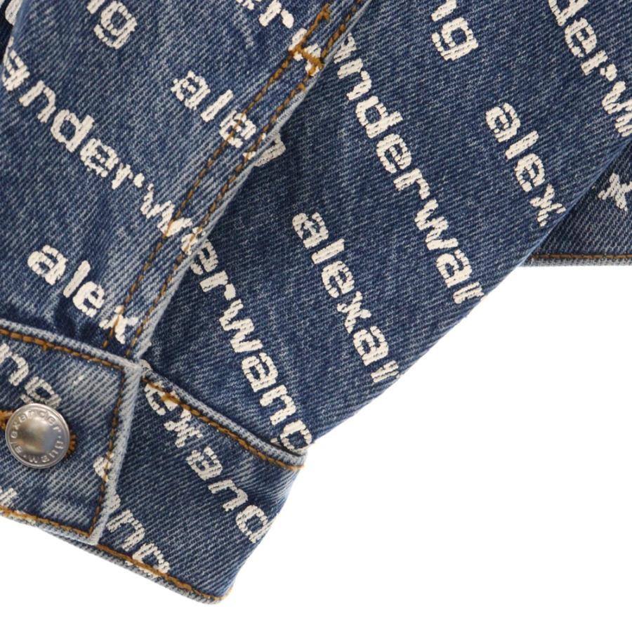 alexander wang デニム　ロゴ　ジャケット alexanderwang（アレキサンダー・ワン） Denim Game Logo Jacket