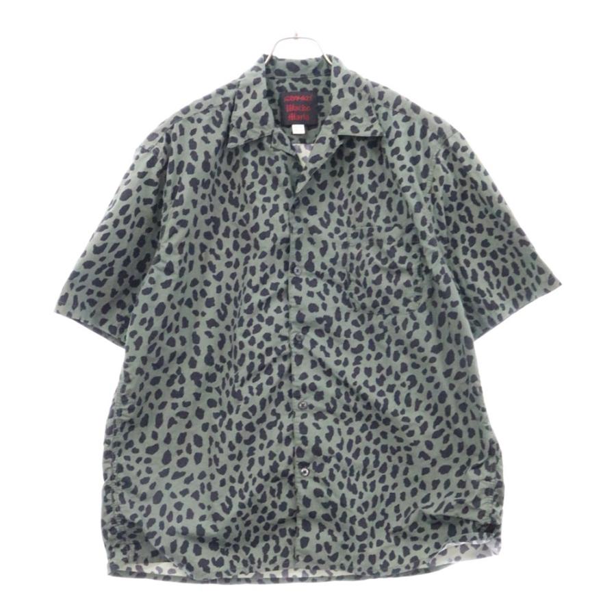 WACKO MARIA / ×GRAMICCI/OPEN COLLAR SHIRT/BEG/アニマル/GMJ3-S3021 WACKO MARIA（ワコマリア） ×Gramicci Open Collar Shirt レオパード