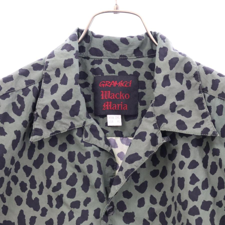 WACKO MARIA / ×GRAMICCI/OPEN COLLAR SHIRT/BEG/アニマル/GMJ3-S3021 WACKO MARIA（ワコマリア） ×Gramicci Open Collar Shirt レオパード