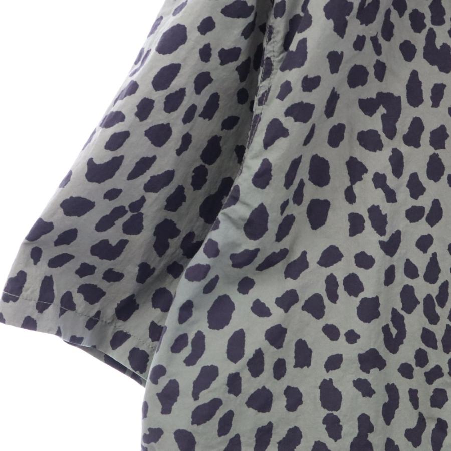 WACKO MARIA（ワコマリア） ×Gramicci Open Collar Shirt レオパード