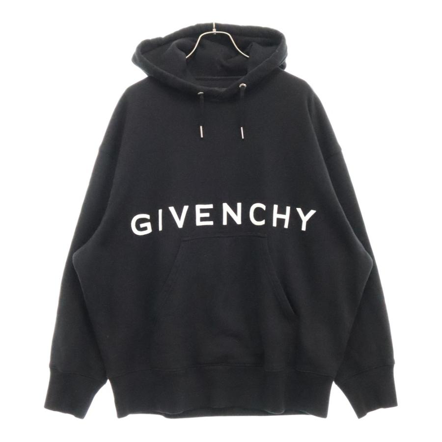 GIVENCHY ジバンシィ 4G 立体ロゴ刺繍 オーバーサイズ スウェット 