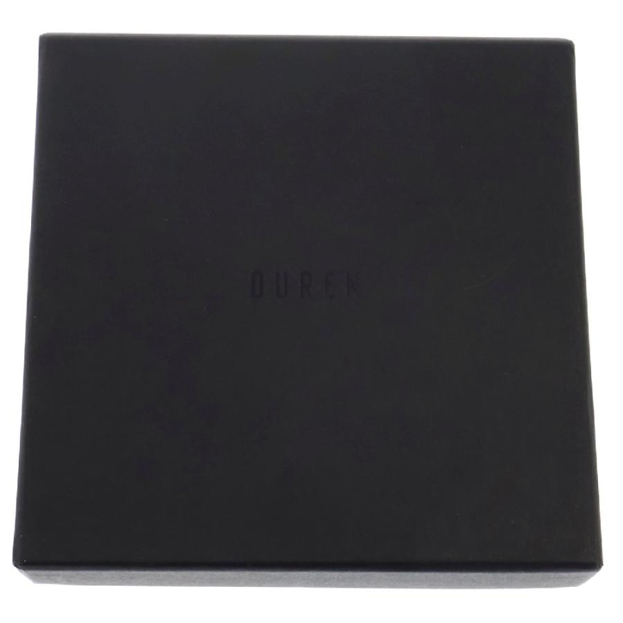 DUREN デューレン ストラップ付き カードケース コインケース ネイビー  