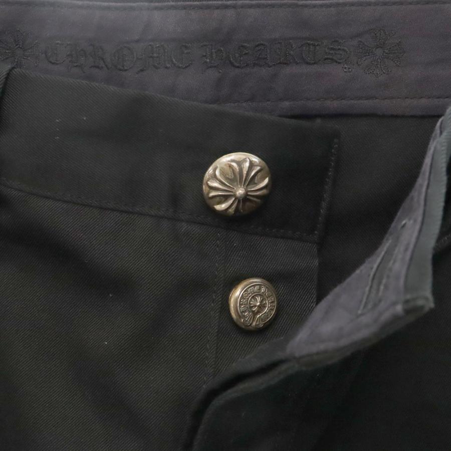 クロムハーツ CARPENTER CNVS BLK カーペンターロングパンツ32