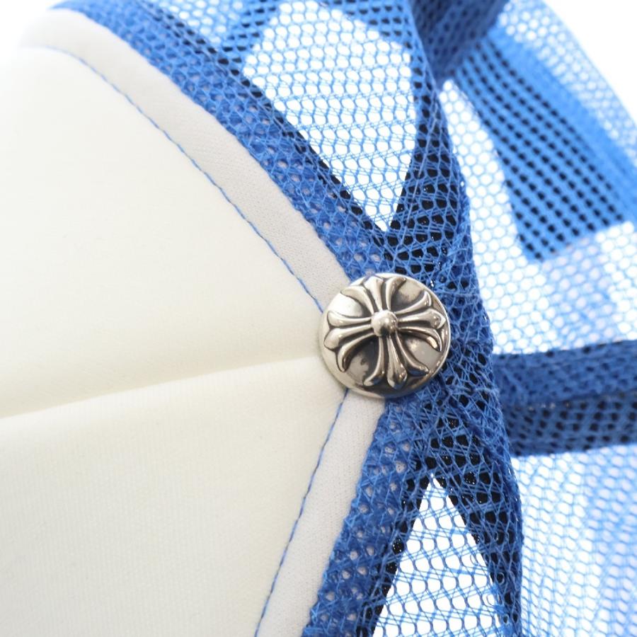 CHROME HEARTS クロムハーツ TRUCKER CAP レザークロスパッチ