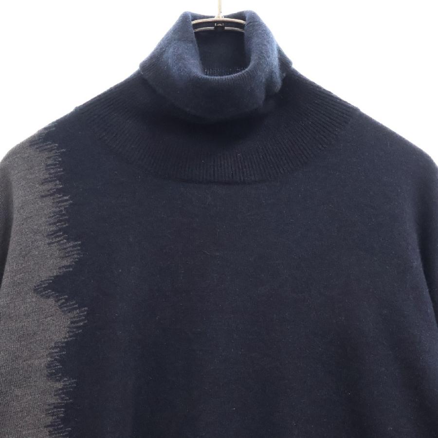 HERMES エルメス タートルネック カシミヤニットセーター HERMES エルメス タートルネック カシミヤニットセーター