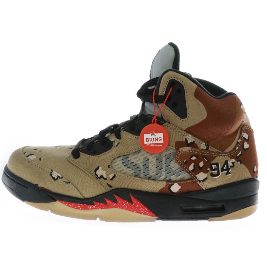 NIKE ナイキ 15AW ×Supreme AIR JORDAN5 RETRO シュプリーム エア 