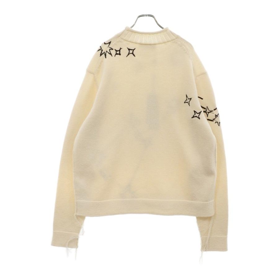ディオール 23AW Concelation Embroidery Knit Sweater 星座ロゴ刺繍