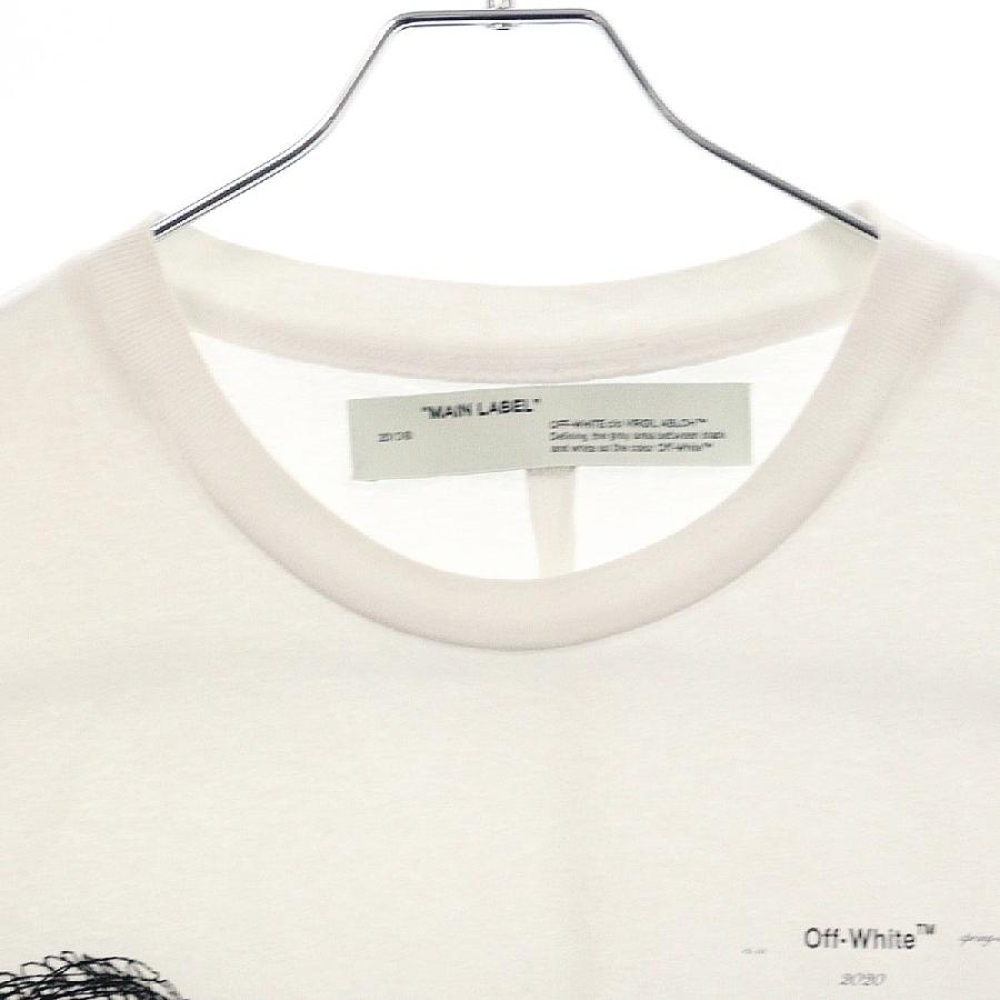 OFF-WHITE オフホワイト 20SS Little Girl Slim Fit Tee 刺繍 OFF-WHITE オフホワイト 20SS Little Girl Slim Fit Tee 刺繍