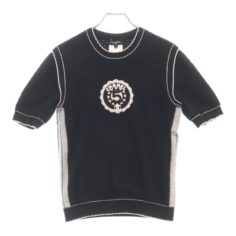 CHANEL DRI-FIT Tシャツ XL ブラック COCO 5 ead1bd81ef12362174305767ae2f98