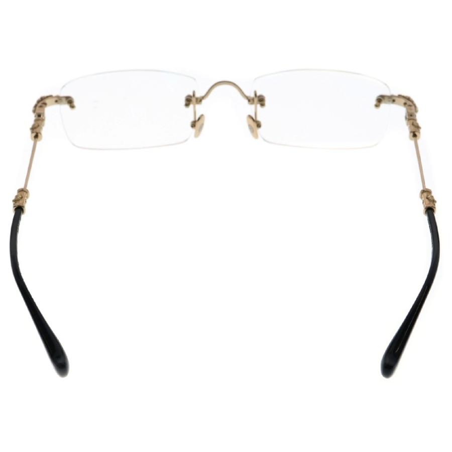 CHROME HEARTS クロムハーツ PILLS 3 ピルズ3 リムレス スクエア