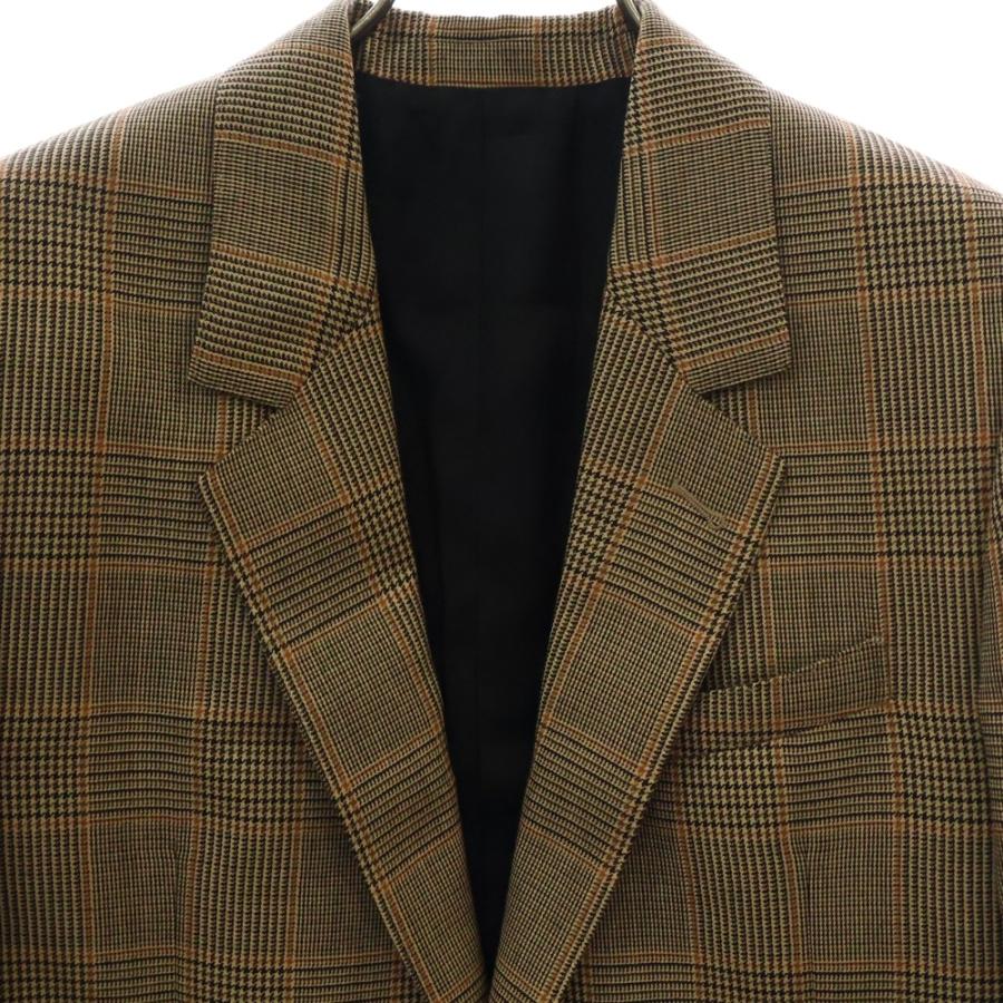CELINE（セリーヌ） ウールチェックテーラードジャケット レディース