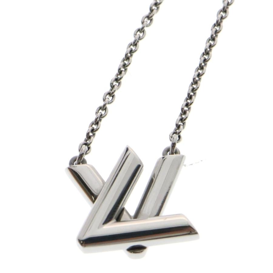 LOUIS VUITTON ルイヴィトン GO-14 LVロゴ チェーンネックレス