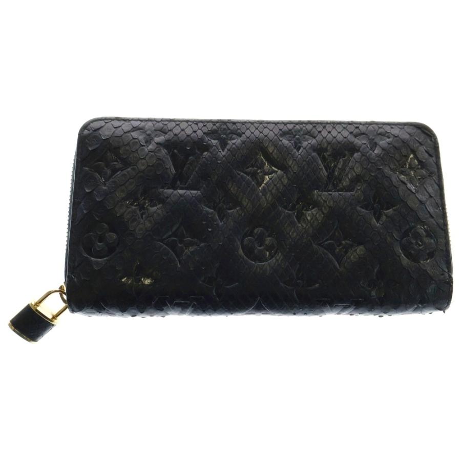 LOUIS VUITTON（ルイ・ヴィトン） ジッピーロングウォレット パイソン
