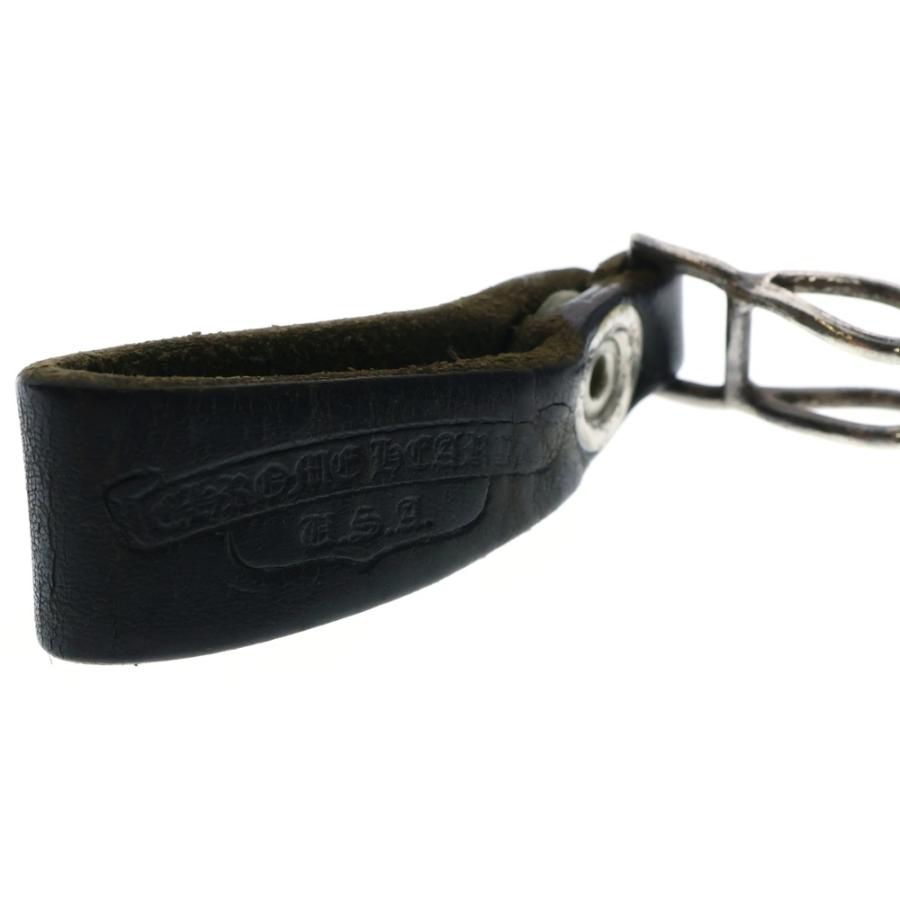 CHROME HEARTS（クロムハーツ） BELT LOOP クロスボールボタンレザー