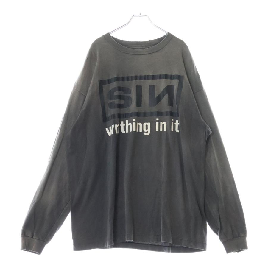 SAINT MICHAEL セントマイケル 22AW SIN LS TEE 両面プリント 長袖T