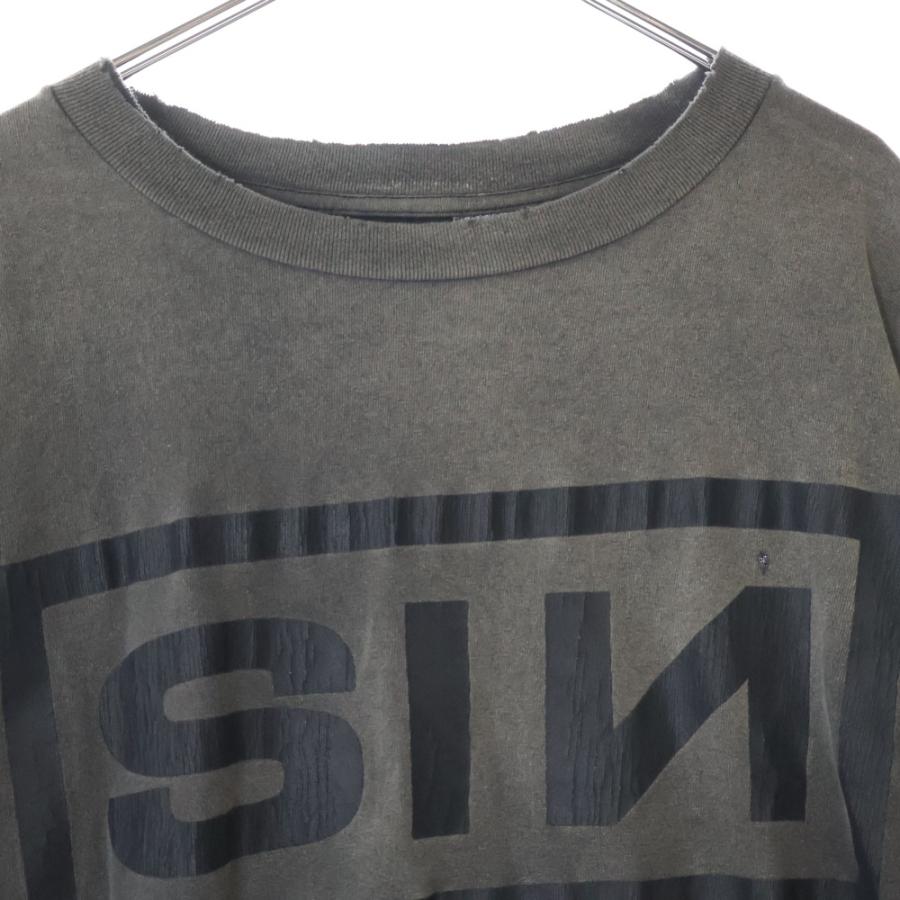 SAINT MICHAEL セントマイケル 22AW SIN LS TEE 両面プリント 長袖T