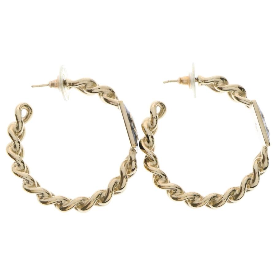 CHANEL（シャネル） ココマーク チェーンフープピアス レディース